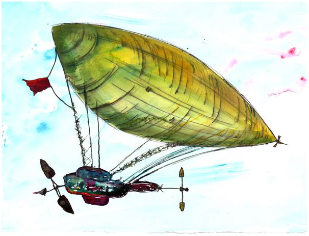 The Dirigible, Private Collection